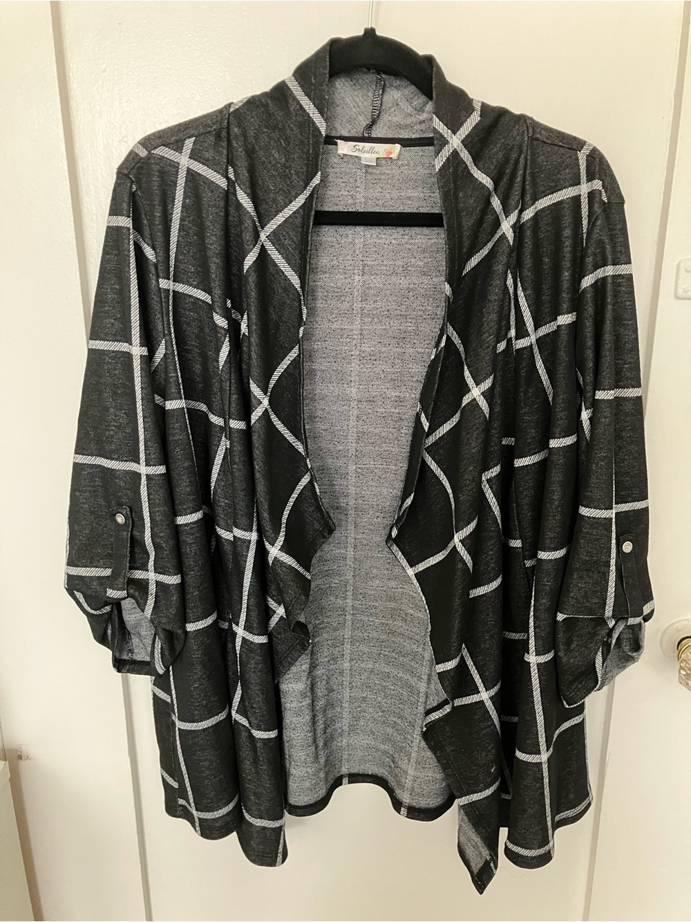 Soleillee Open Front Cardigan, size 3XL